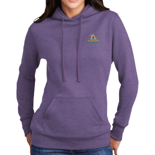 ® Ladies Core Fleece Pullover Hooded Sweatshirt Thumbnail