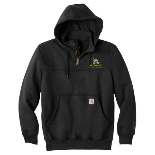 ® Rain Defender ® Paxton Heavyweight Hooded Zip Mock Sweatshirt Thumbnail
