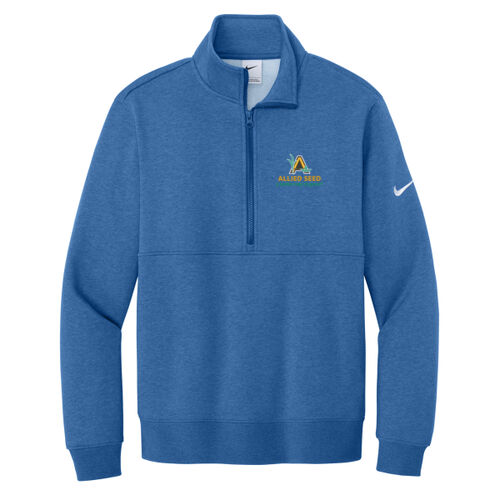 Club Fleece Sleeve Swoosh 1/2 Zip Thumbnail